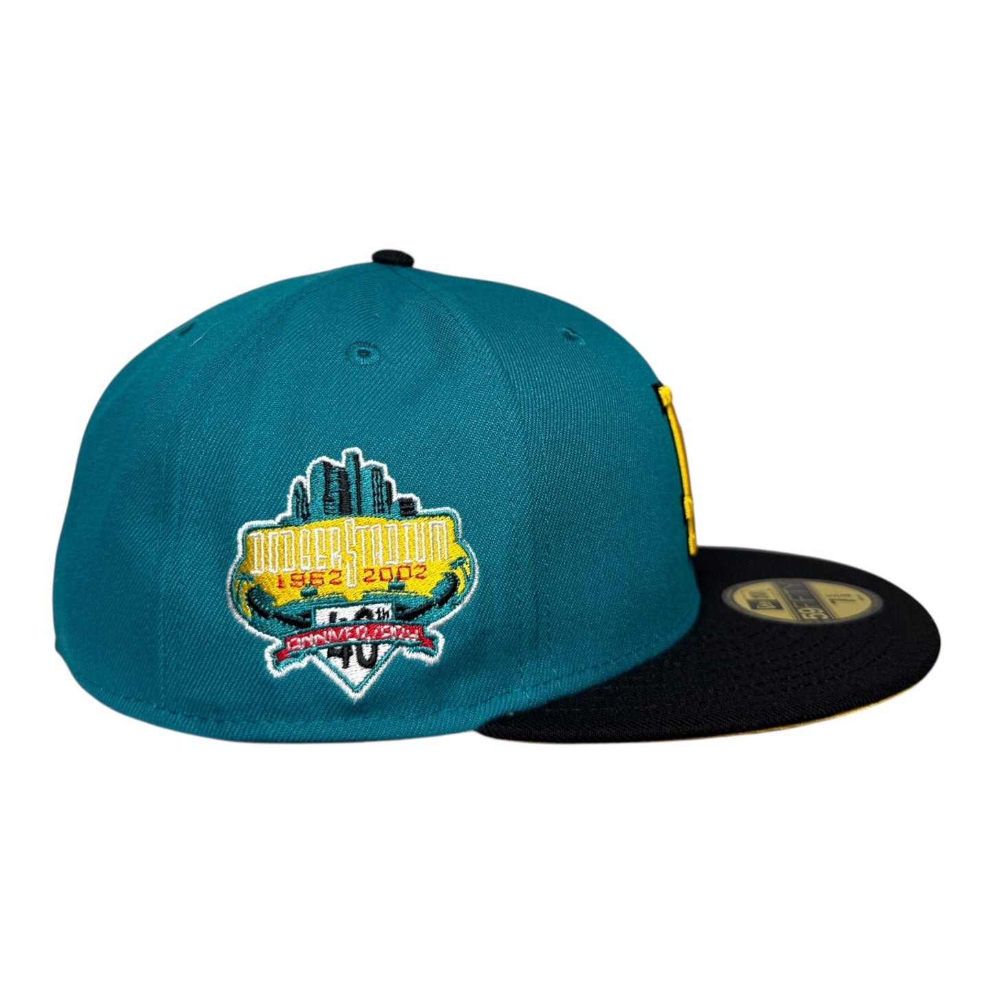 Los Angeles Dodgers Golden Goal Dodgers Stadium 40th Anniversary New Era 59Fifty Fitted Hat Titlewave Green/Canary Yellow