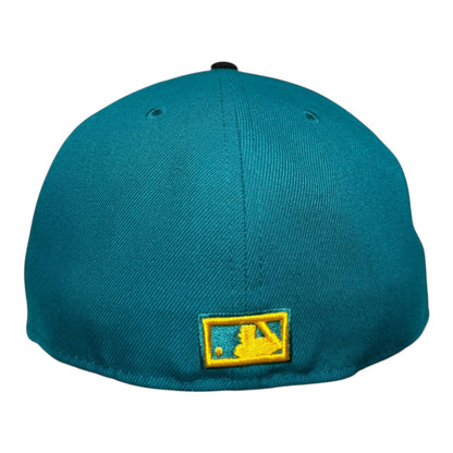 Los Angeles Dodgers Golden Goal Dodgers Stadium 40th Anniversary New Era 59Fifty Fitted Hat Titlewave Green/Canary Yellow