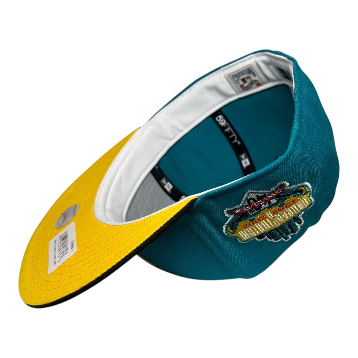 Los Angeles Dodgers Golden Goal Dodgers Stadium 40th Anniversary New Era 59Fifty Fitted Hat Titlewave Green/Canary Yellow