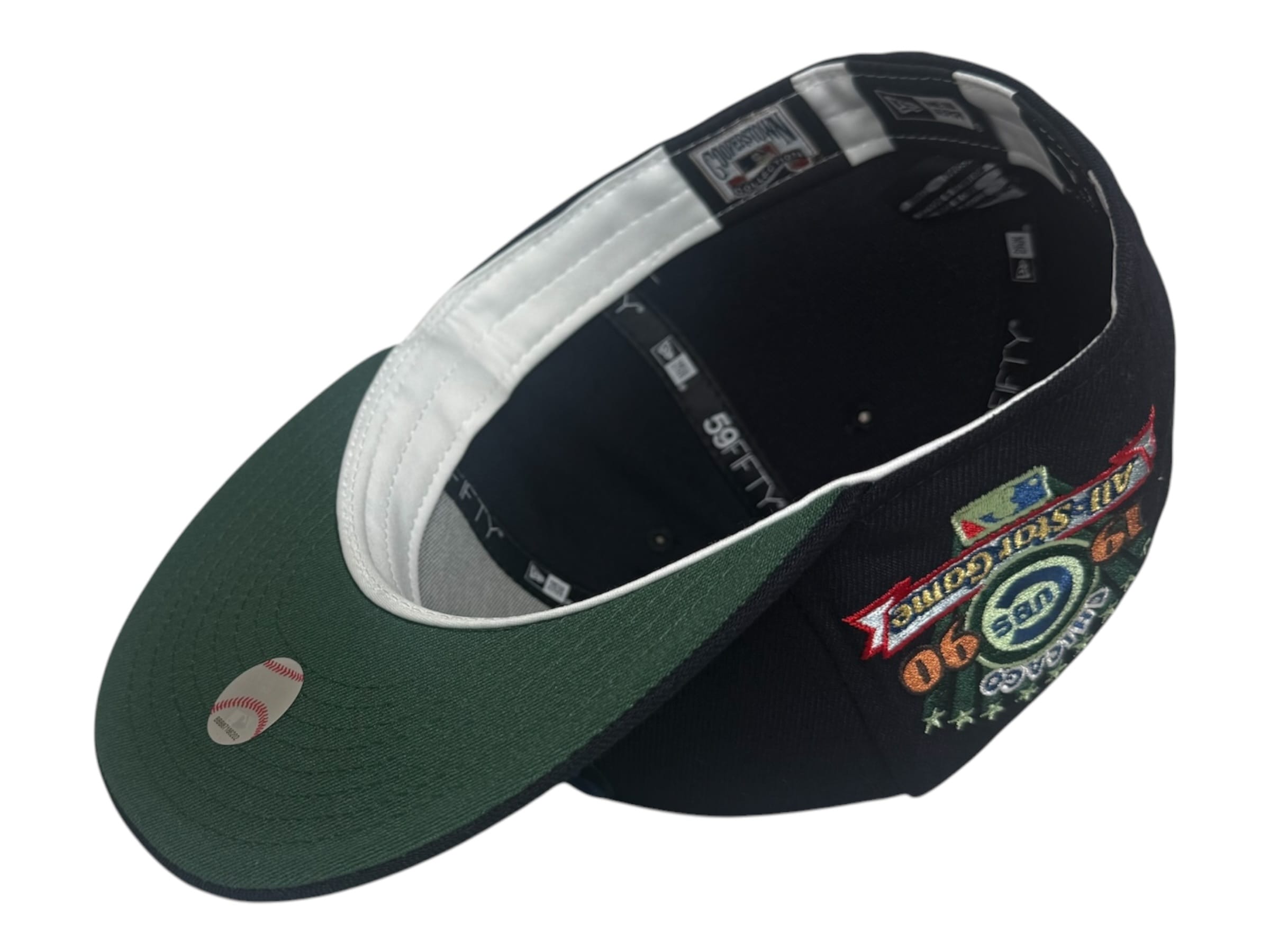The Hat Wall Fitted hat New Era Chicago Cubs Glow In The Dark 1990 All Star Game 59Fifty Fitted Hats