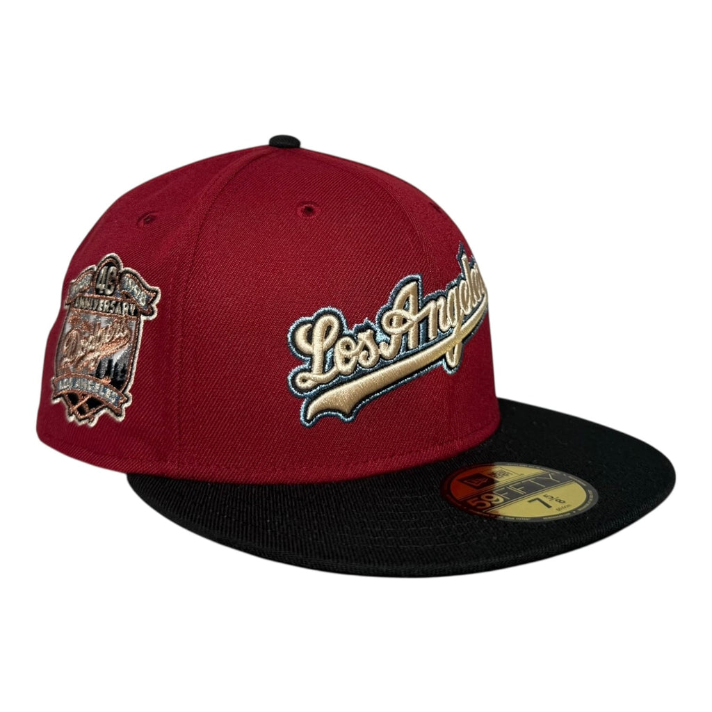 The Hat Wall Los Angeles Dodgers "“WEST WORLD” NO FRIENDS JUST FAMILY: ONE TEAM ONE FAMILY PT 2" 40th Anniversary New Era 59Fifty Fitted Hat