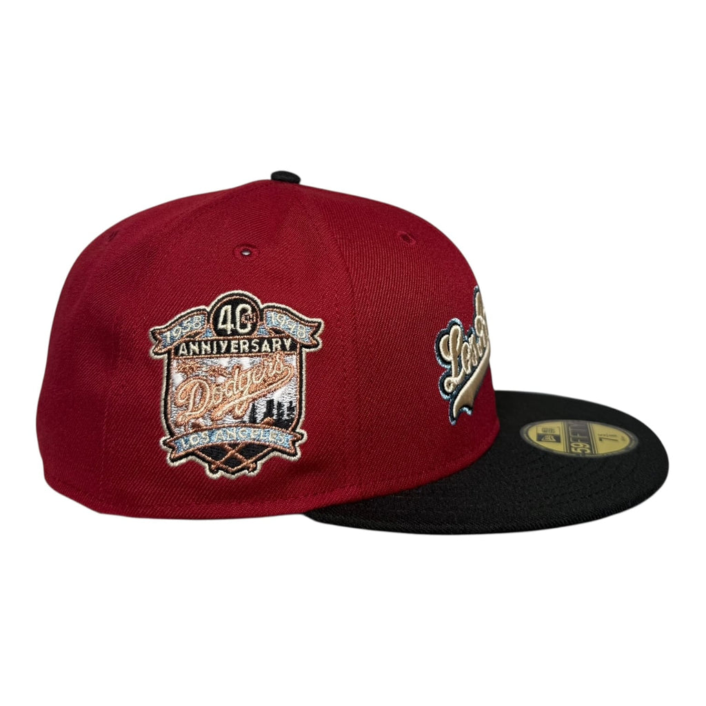 The Hat Wall Los Angeles Dodgers “WEST WORLD” NO FRIENDS JUST FAMILY: ONE TEAM ONE FAMILY PT 2" 40th Anniversary New Era 59Fifty Fitted Hat