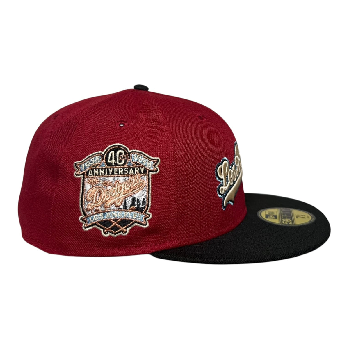 The Hat Wall Los Angeles Dodgers “WEST WORLD” NO FRIENDS JUST FAMILY: ONE TEAM ONE FAMILY PT 2" 40th Anniversary New Era 59Fifty Fitted Hat