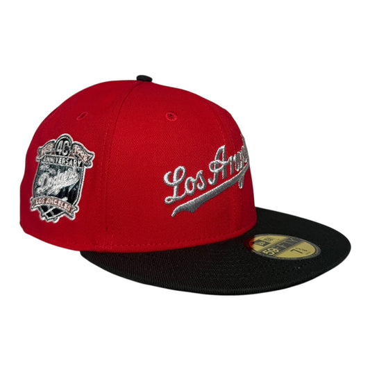 Los Angeles Dodgers 40th Anniversary Pinky Hat Club New Era 59Fifty Fitted Hat
