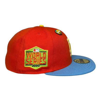 Los Angeles Dodgers "Simpsons" 2020 World Series New Era 59Fifty Fitted Hat