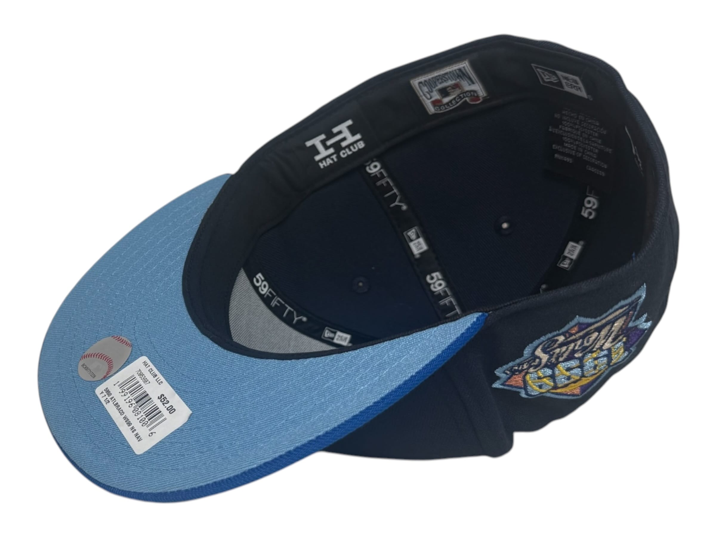 The Hat Wall Fitted hat New Era Atlanta Braves 1999 World Series 59Fifty Fitted Hat