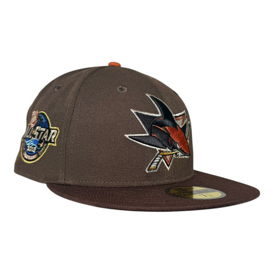 San Jose Sharks "Repo On The Rocks" Rushmore New Era 59Fifty Fitted Hat
