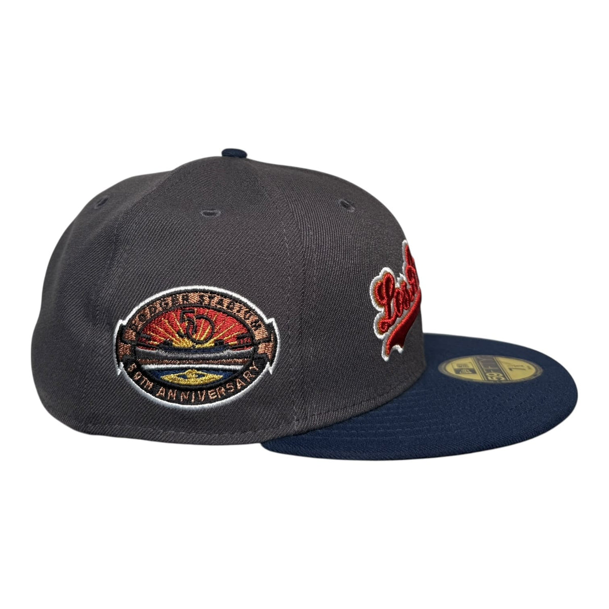 The Hat Wall Los Angeles Dodgers 50th Anniversary Pinky New Era 59Fifty Fitted Hat