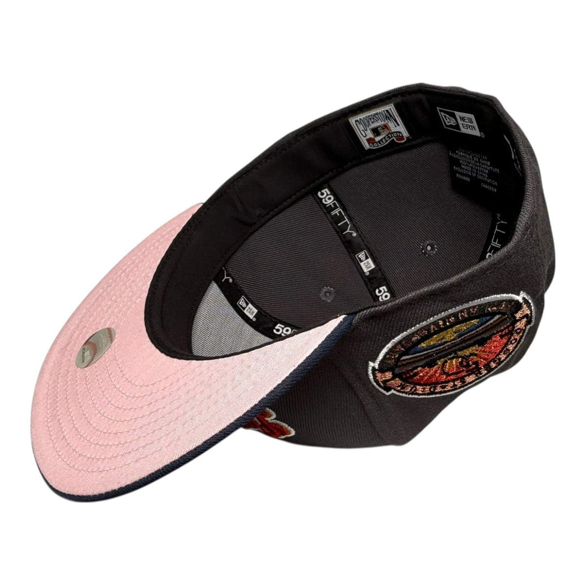 The Hat Wall Los Angeles Dodgers 50th Anniversary Pinky New Era 59Fifty Fitted Hat