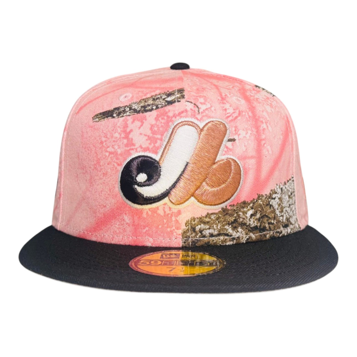 The Hat Wall Pink Real Tree Montreal Expos New Era 59Fifty Fitted Hat