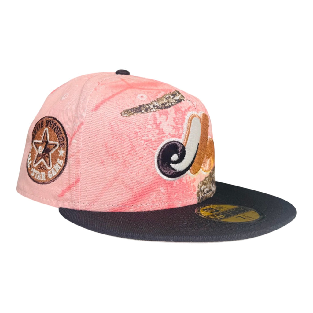 The Hat Wall Pink Real Tree Montreal Expos New Era 59Fifty Fitted Hat