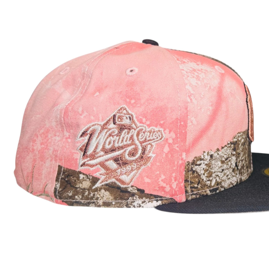 The Hat Wall Pink Real Tree New York Yankees New Era 59Fifty Fitted Hat