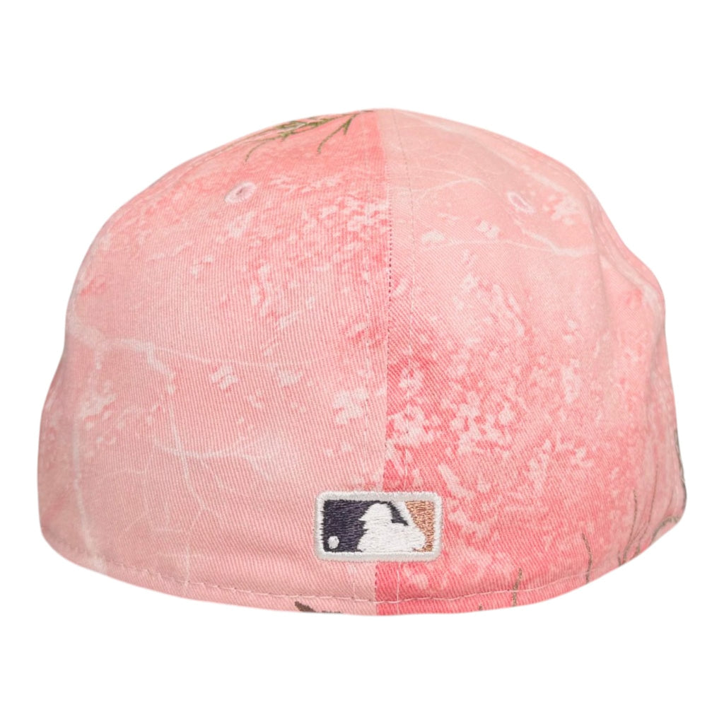 The Hat Wall Pink Real Tree New York Yankees New Era 59Fifty Fitted Hat