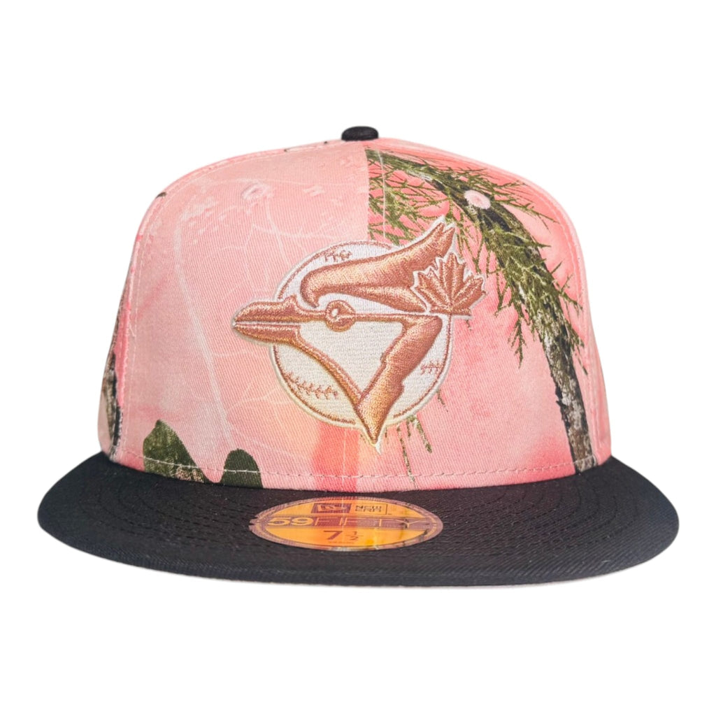 The Hat Wall Pink Real Tree Toronto Blue Jays New Era 59Fifty Fitted Hat