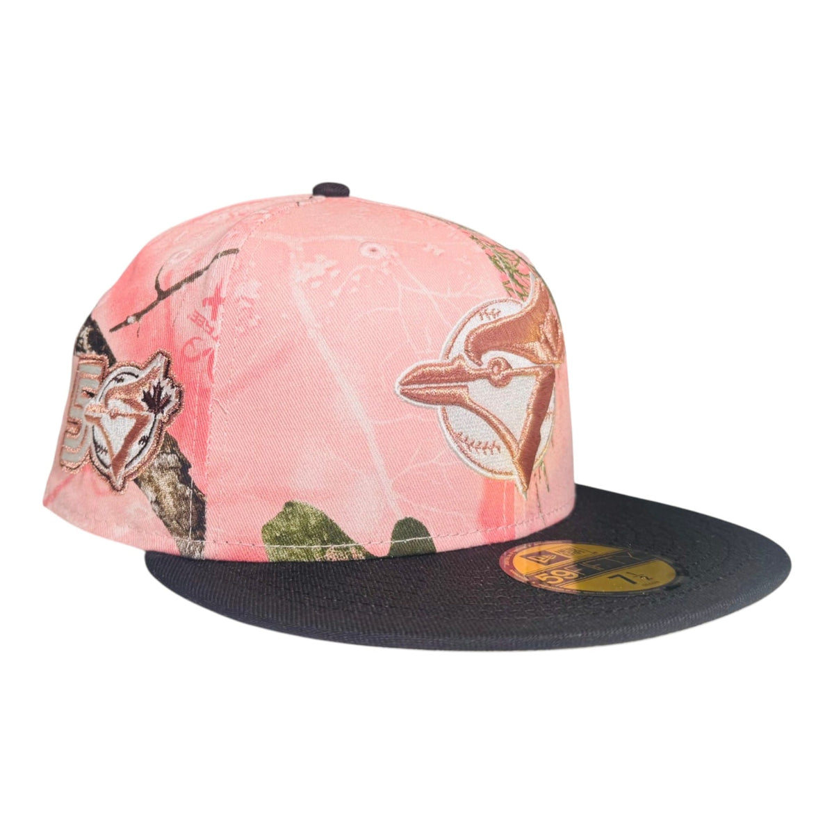 The Hat Wall Pink Real Tree Toronto Blue Jays New Era 59Fifty Fitted Hat
