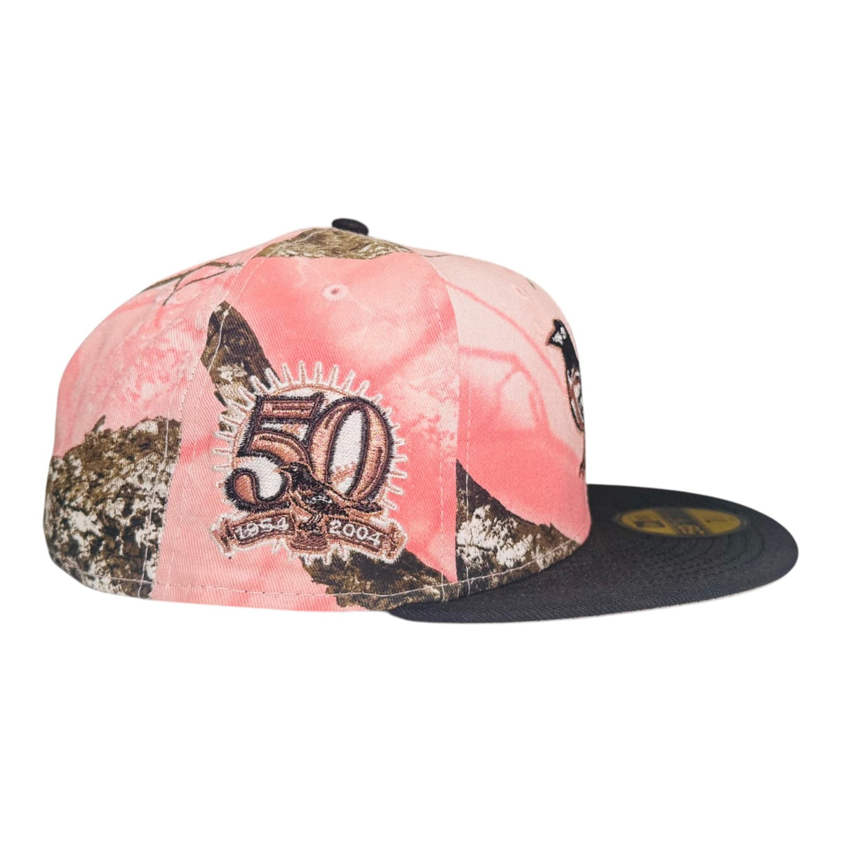 The Hat Wall Pink Real Tree Baltimore Orioles New Era 59Fifty Fitted Hat