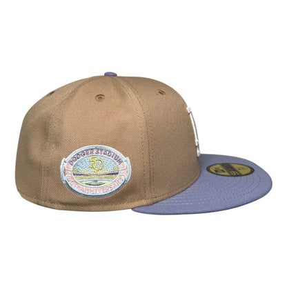 Los Angeles Dodgers 50th Anniversary Pink UV New Era 59Fifty Fitted Hat