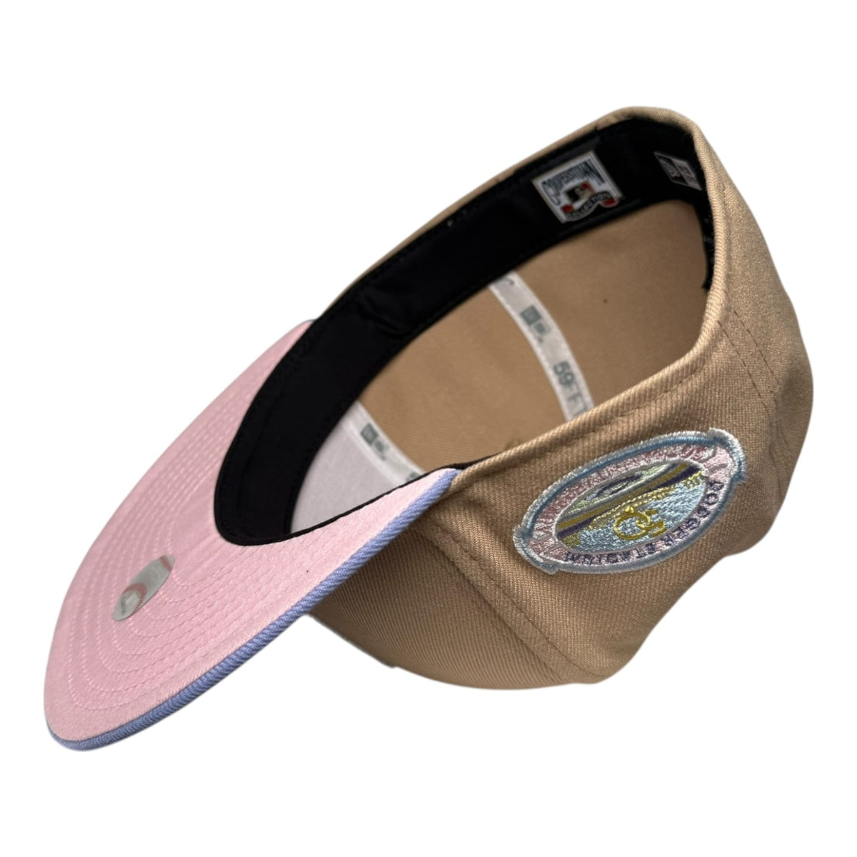 The Hat Wall Los Angeles Dodgers 50th Anniversary Pink UV New Era 59Fifty Fitted Hat