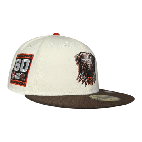 The Hat Wall Cleveland Browns 60 Seasons New Era 59Fifty Fitted Hat