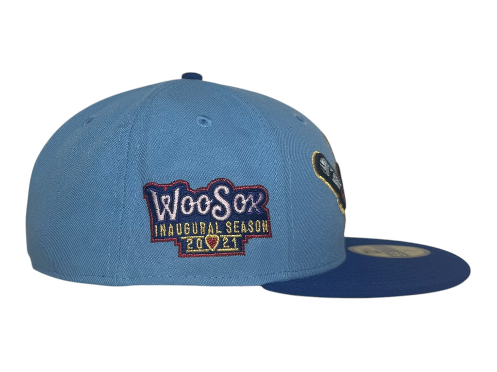 New Era Worcester WooSox 2021 Inaugural Season 59Fifty Fitted Hat
