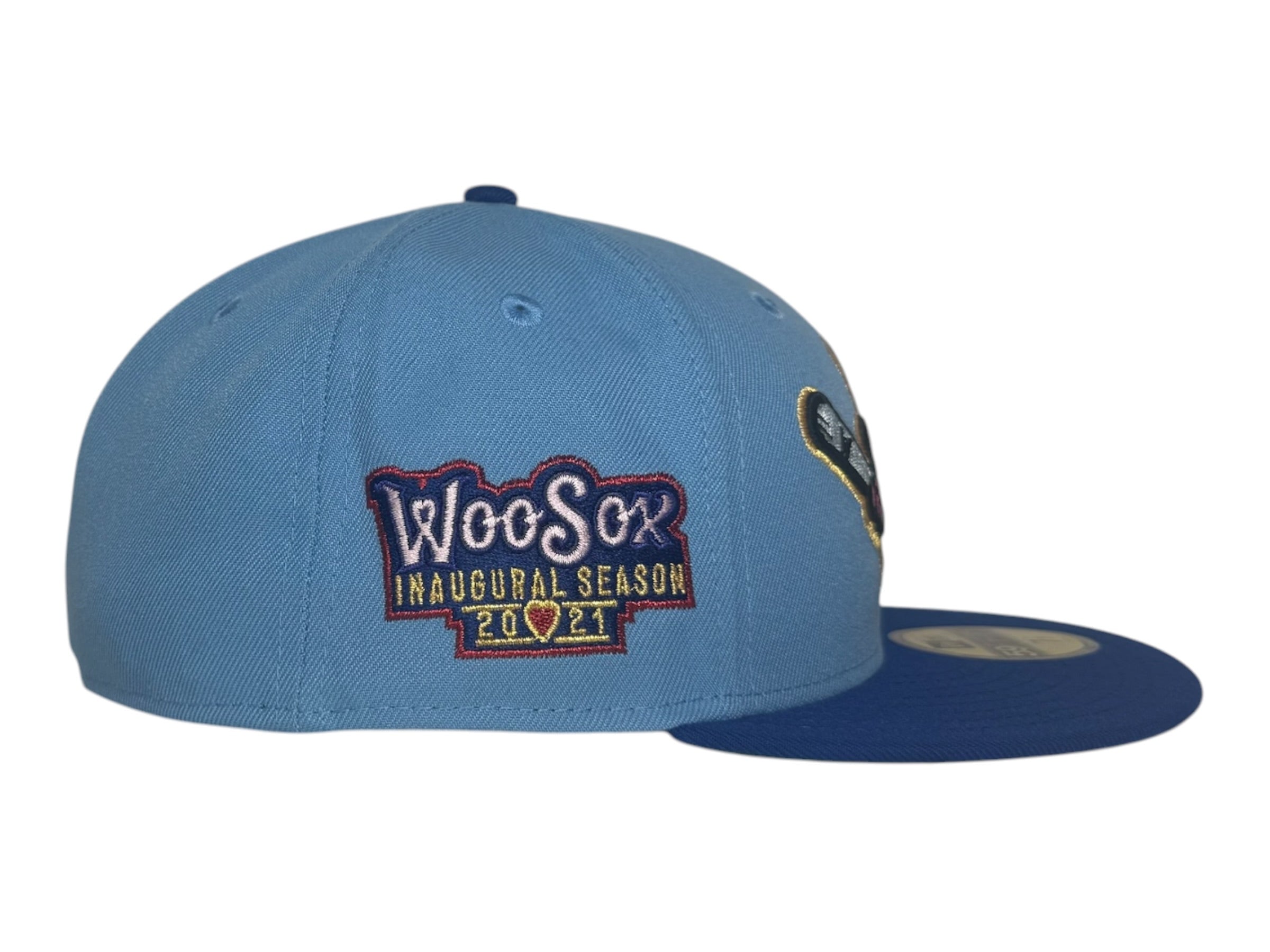 New Era Worcester WooSox 2021 Inaugural Season 59Fifty Fitted Hat