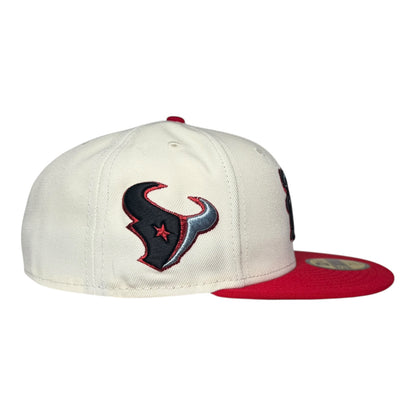 Houston Texans Logo Patch Hat Club New Era 59Fifty Fitted Hat