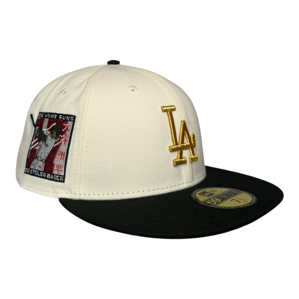 Hat Club Los Angeles Dodgers Sho Time 50/50 Shohei Ohtani Hat Club New Era 59Fifty Fitted Hat