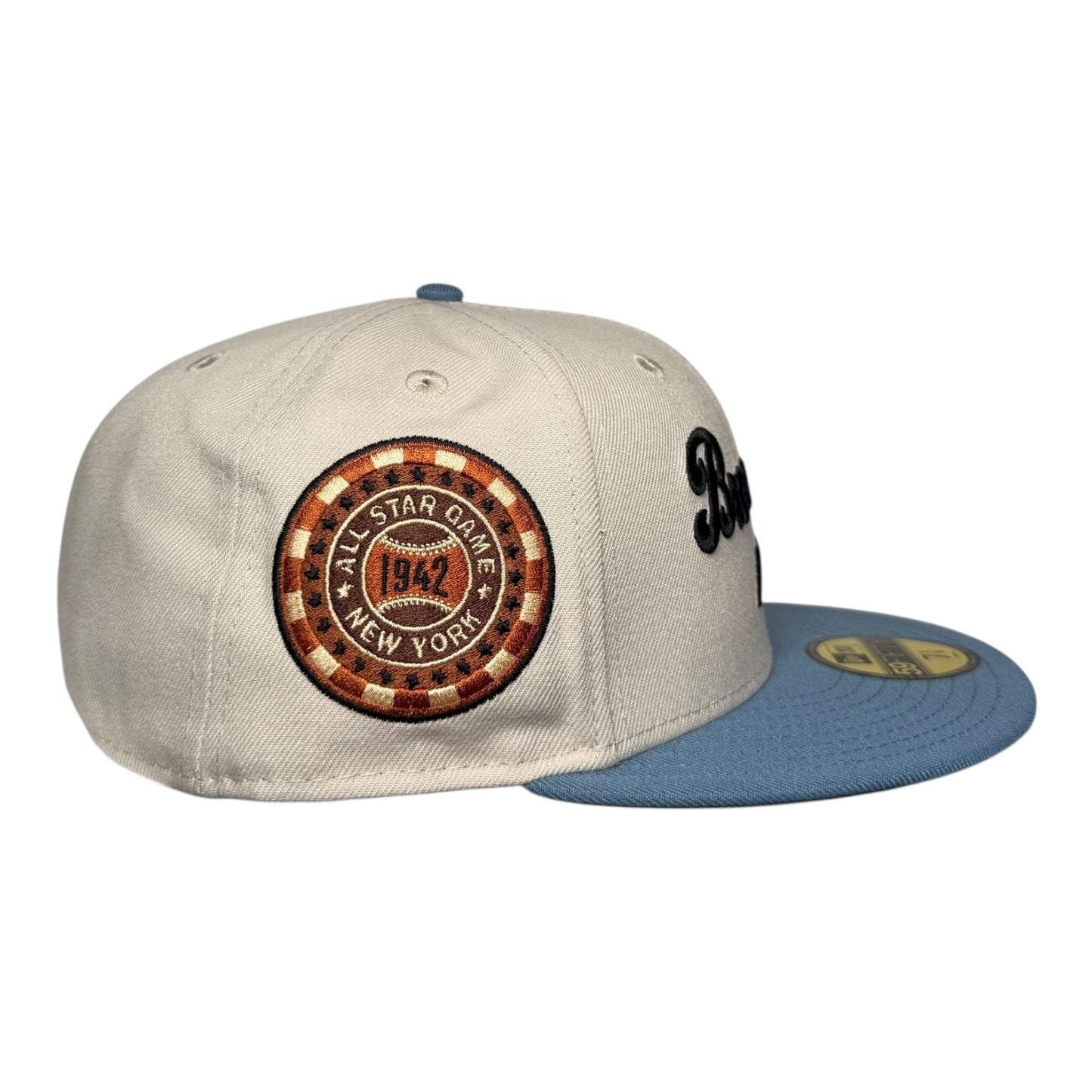 Brooklyn Dodgers 1942 All Star Game Stone/Blue New Era 59Fifty Fitted Hat