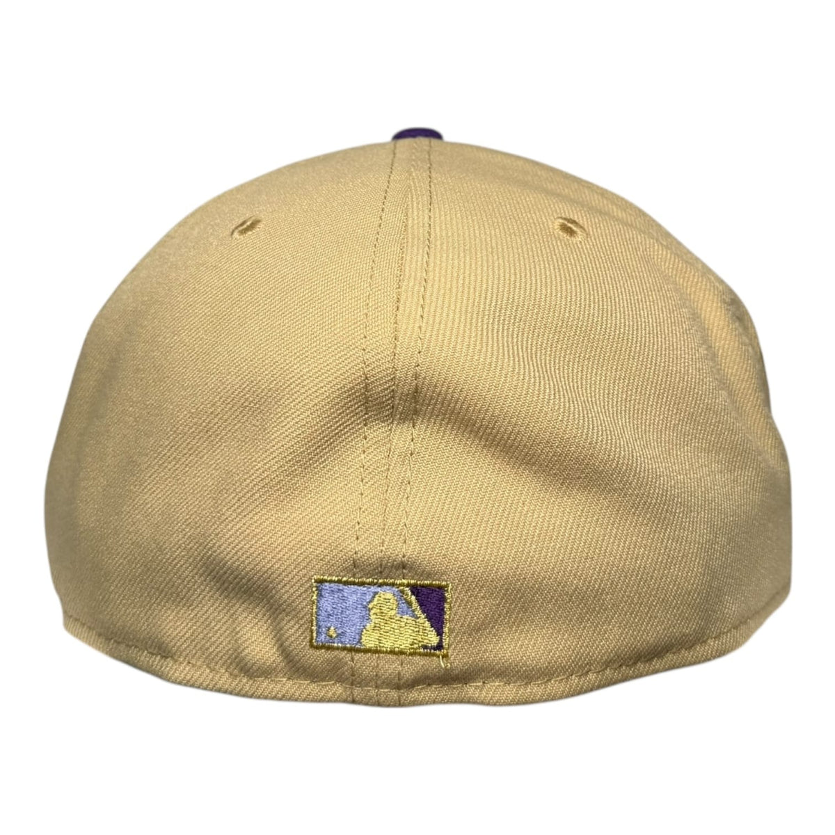 Homegame New York Brooklyn Dodgers Ebbets Field Homegame NYC New Era 59Fifty Fitted Hat Vegas Gold/Deep Purple
