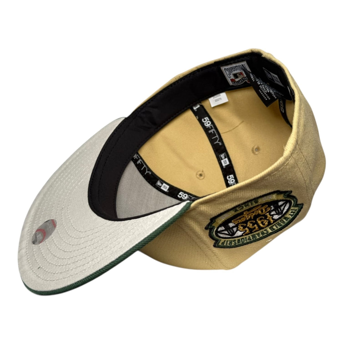 The Hat Wall Brooklyn Dodgers 1955 1st World Championship New Era 59Fifty Fitted Hat