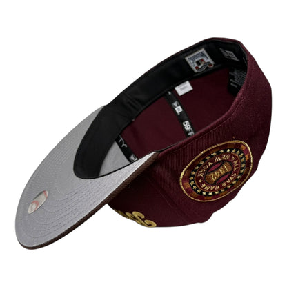 Brooklyn Dodgers 1942 All Star Game Maroon Gray UV New Era 59Fifty Fitted Hat