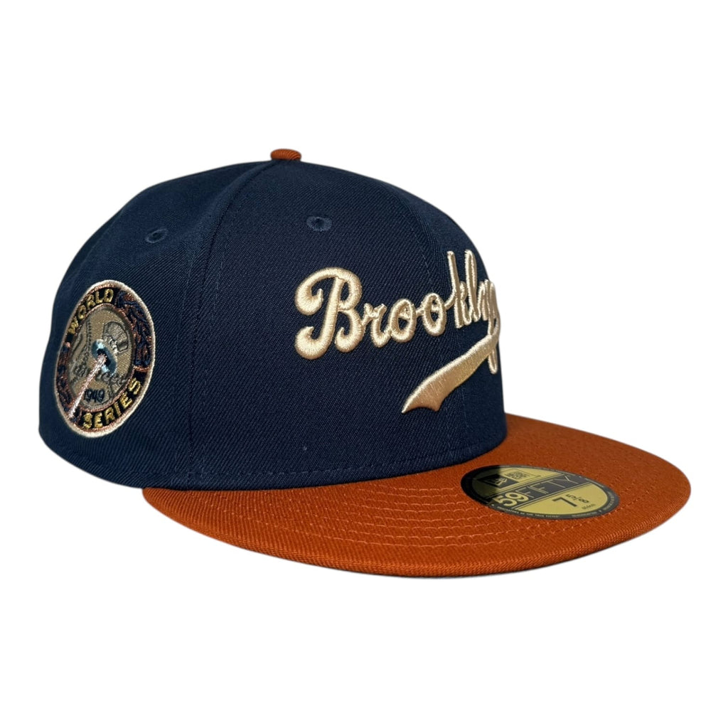 Hat Club Brooklyn Dodgers 1949 World Series Noho Exclusive Hat Club New Era 59Fifty Fitted Hat