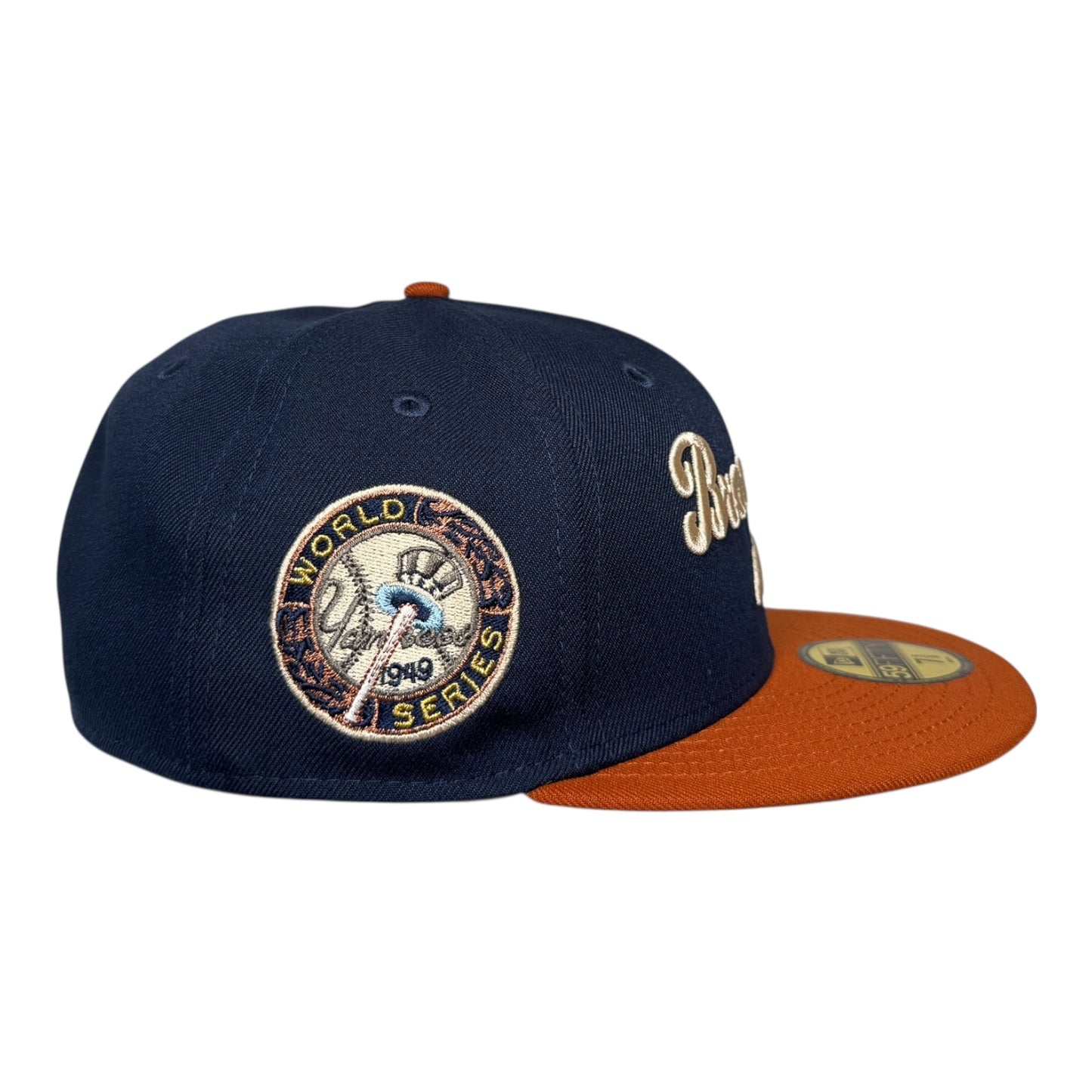 Brooklyn Dodgers 1949 World Series Noho Exclusive Hat Club New Era 59Fifty Fitted Hat