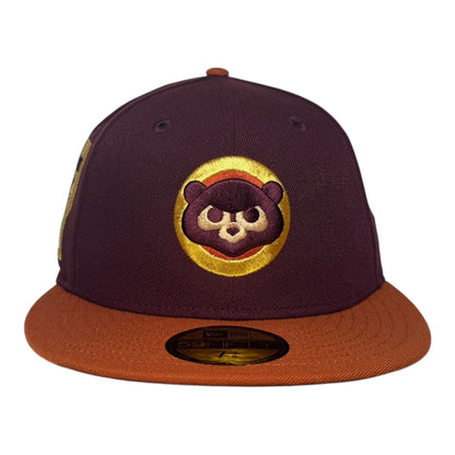 Chicago Cubs Be Alert for Foul Balls New Era 59Fifty Fitted Hat TwoTone
