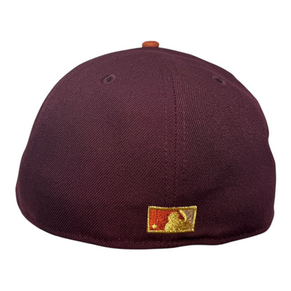 Chicago Cubs Be Alert for Foul Balls New Era 59Fifty Fitted Hat TwoTone