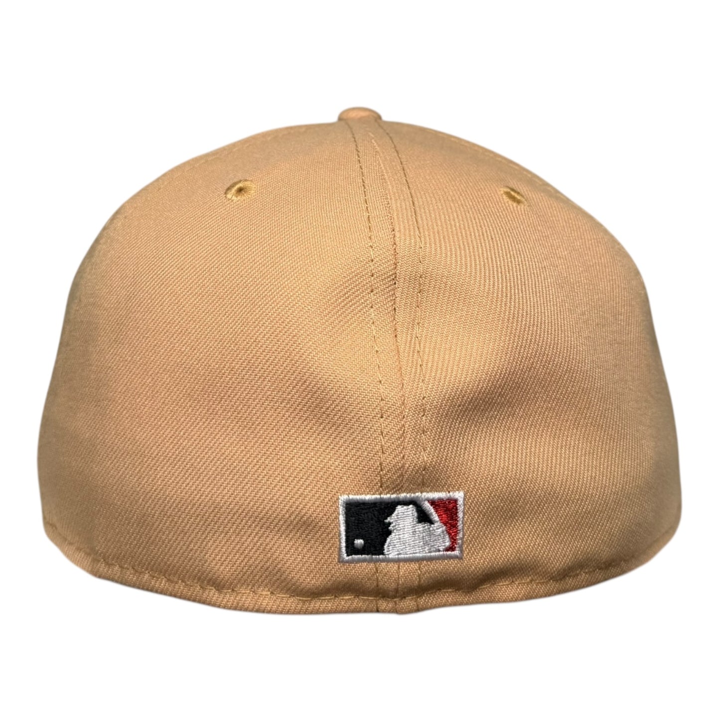 Chicago Cubs Be Alert for Foul Balls New Era 59Fifty Fitted Hat Pecan