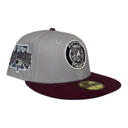 Detroit Tigers 1996 Phillies All Star Game Patch "Bayside" Mag Park New Era 59Fifty Fitted Hat