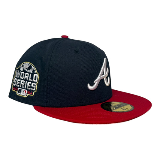 Atlanta Braves 2021 World Series Hat Club New Era 59Fifty Fitted Hat