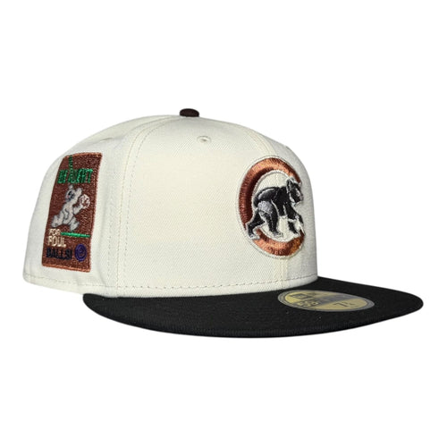 The Hat Wall Chicago Cubs "Help the Bear!" Rushmore New Era 59Fifty Fitted Hat