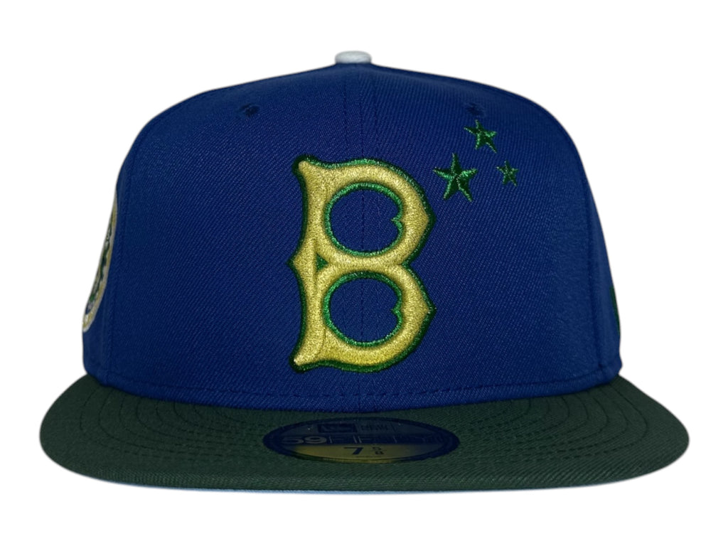 New Era Brooklyn Dodgers "Brazil" @capra.nyc World Cup Hat Club 59Fifty Fitted Hat