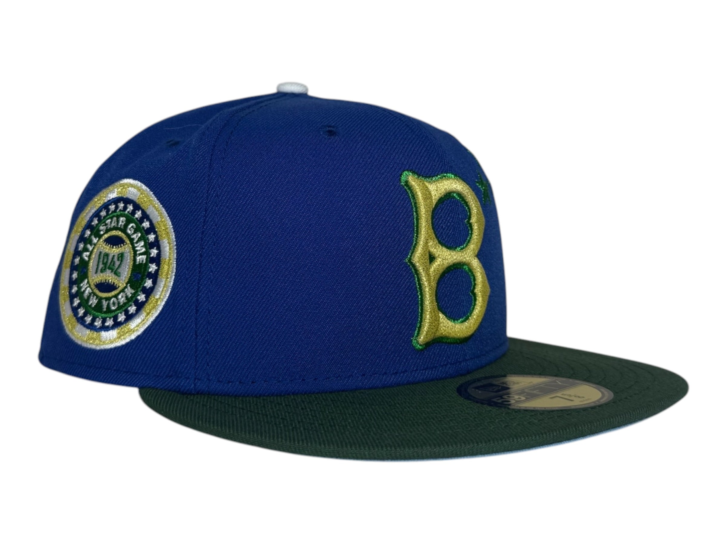 New Era Brooklyn Dodgers "Brazil" @capra.nyc World Cup Hat Club 59Fifty Fitted Hat