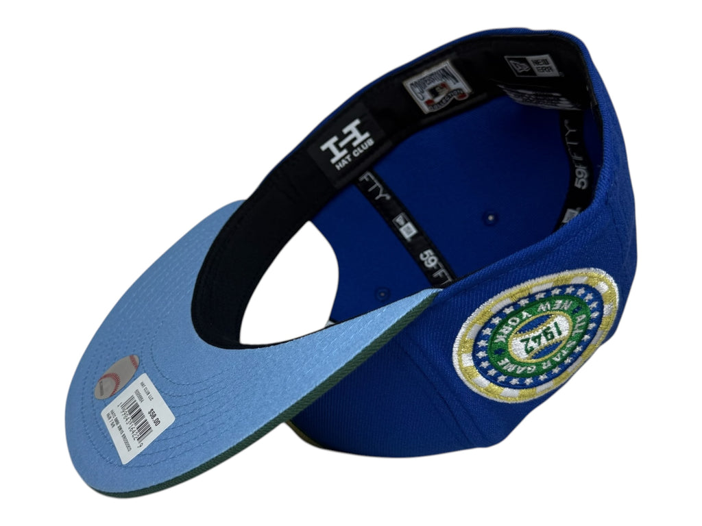 New Era Brooklyn Dodgers "Brazil" @capra.nyc World Cup Hat Club 59Fifty Fitted Hat