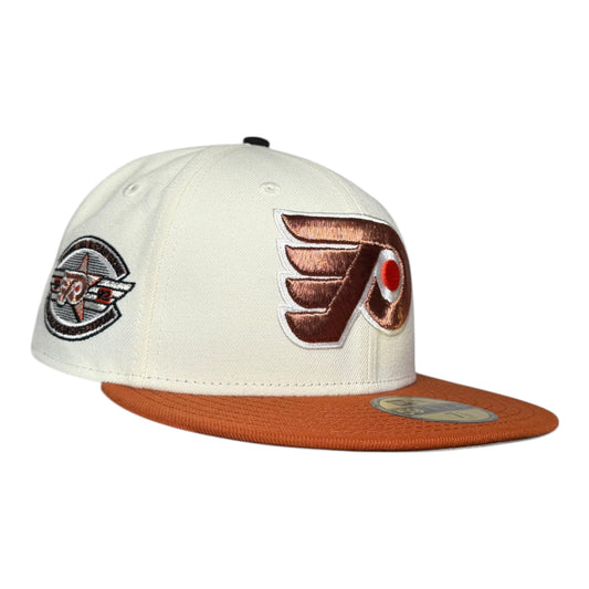 Philadelphia Flyers "PELLE PELLE FLYERS" by PVTCHWORK New Era 59Fifty Fitted Hat