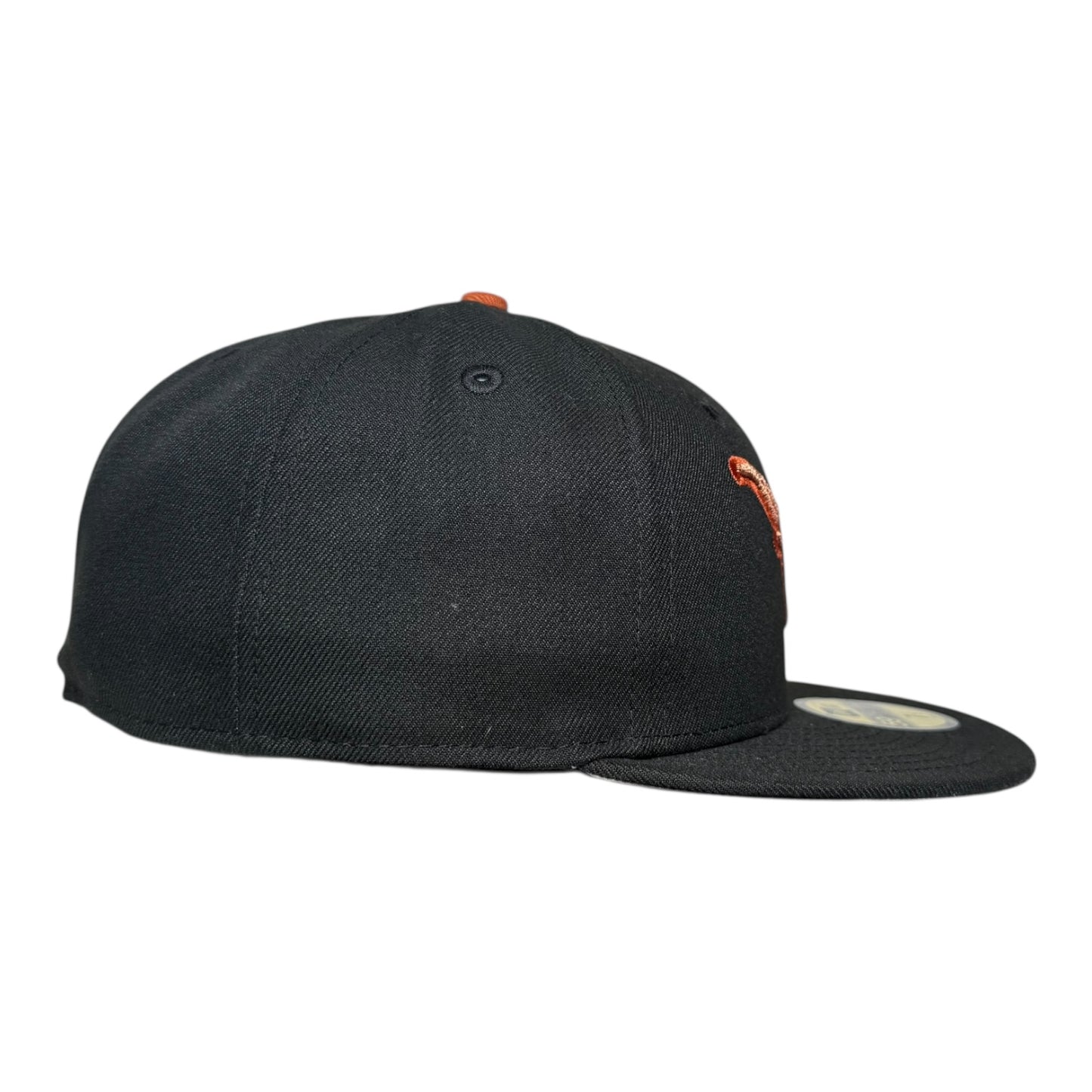 Texas Longhorns Metallic Hat Club New Era 59Fifty Fitted Hat