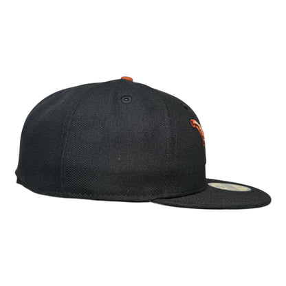 Texas Longhorns Metallic Hat Club New Era 59Fifty Fitted Hat