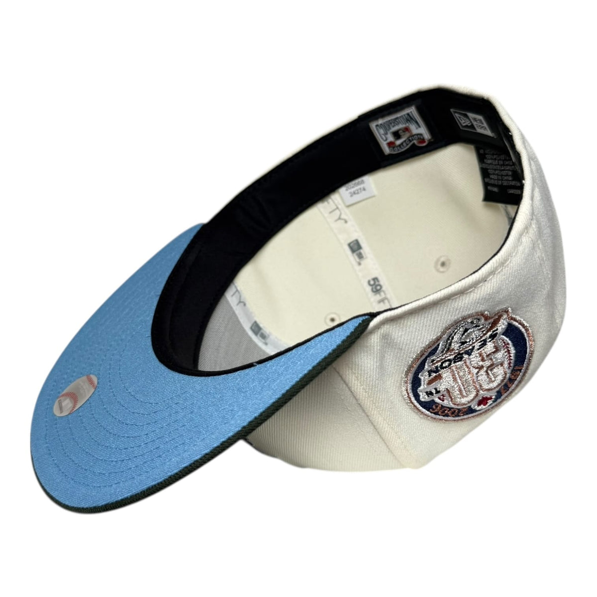 The Hat Wall Toronto Blue Jays 30th Anniversary Icy UV New Era 59Fifty Fitted Hat