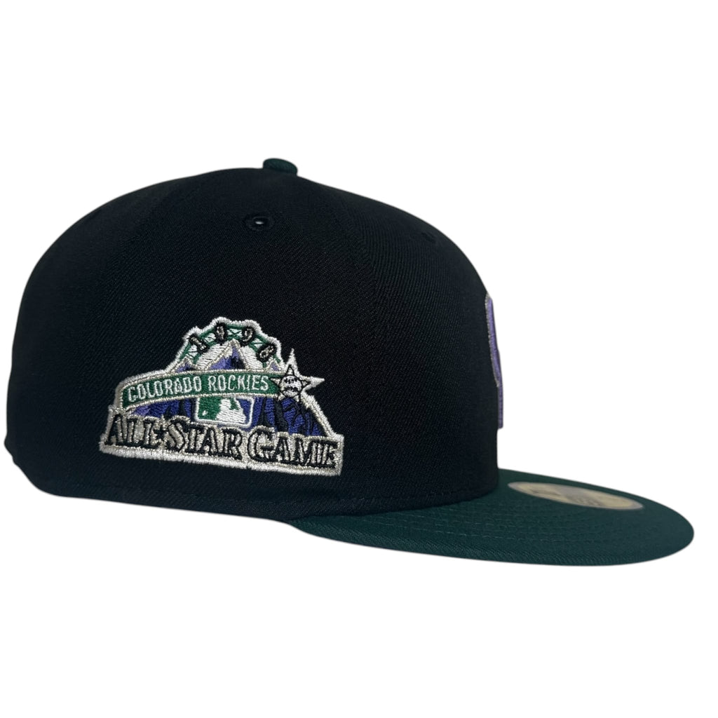 The Hat Wall Fitted hat New Era Colorado Rockies 1998 All Star Game Hat Club 59Fifty Fitted Hat