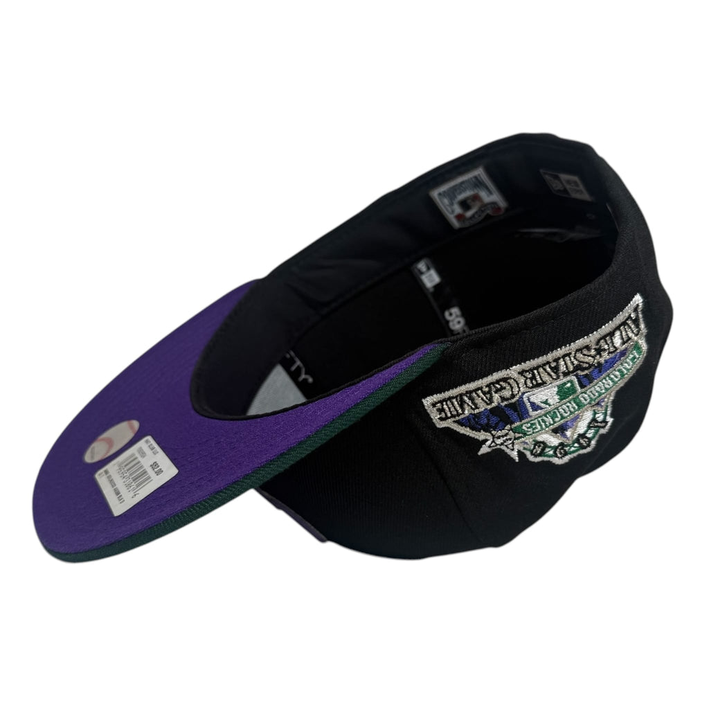 The Hat Wall Fitted hat New Era Colorado Rockies 1998 All Star Game Hat Club 59Fifty Fitted Hat