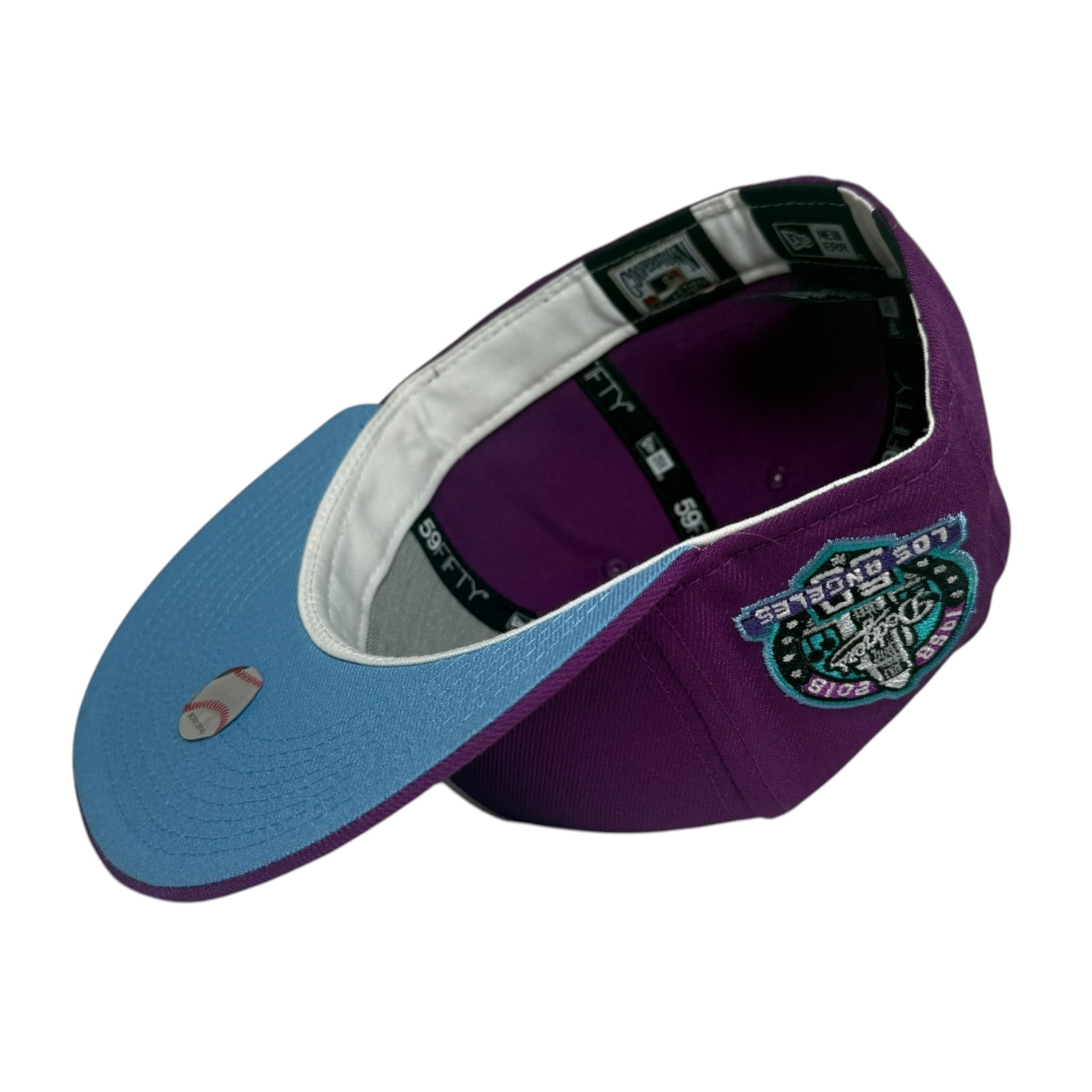 The Hat Wall New Era Los Angeles Dodgers Fitted Female Hat Club 59Fifty Fitted Hat