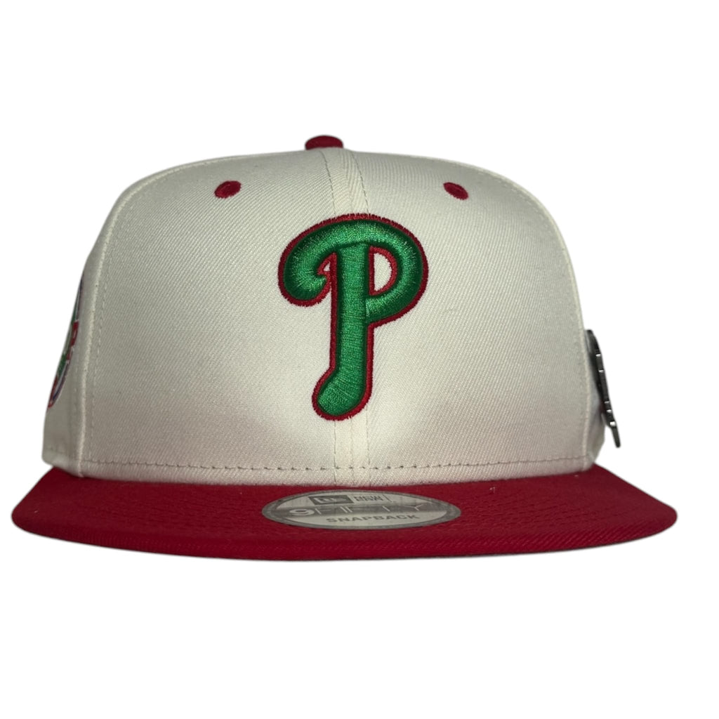 The Hat Wall Fitted hat New Era Philadelphia Phillies 100 Years Snapback with Pin